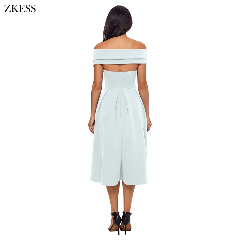 White-Crossed-Off-Shoulder-Fit-and-flare-Prom-Dress-LC61877-1-2 