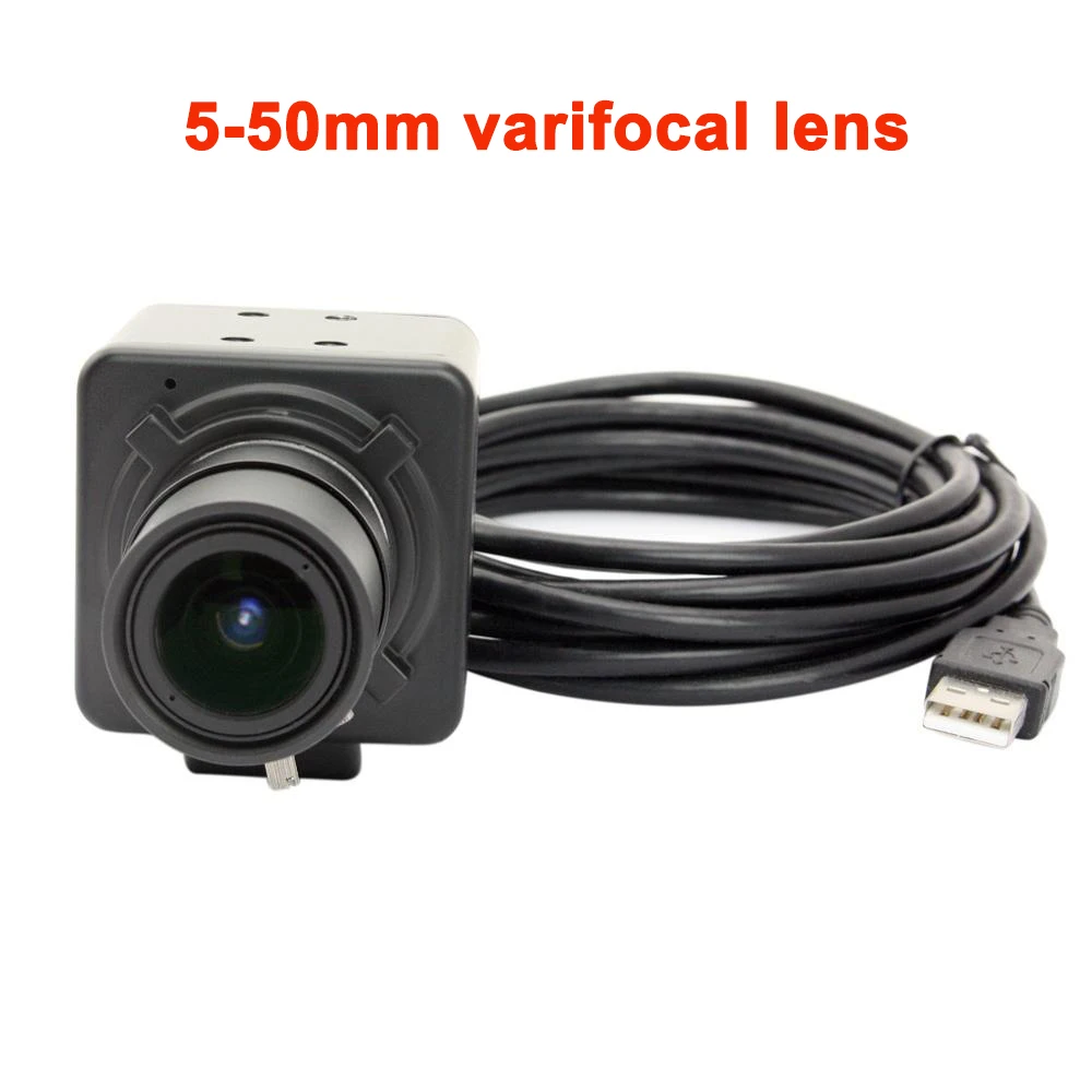 ELP 1080P Aptina AR0331 H.264 MJPEG UVC Plug Play без драйвера CS крепление 5-50 мм варифокальный объектив