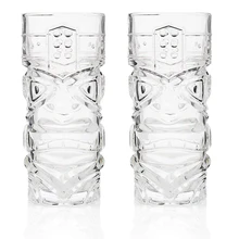 Премиум 15 унций(450 мл) Tiki стекло для сока крепкий высокий Tiki стекло