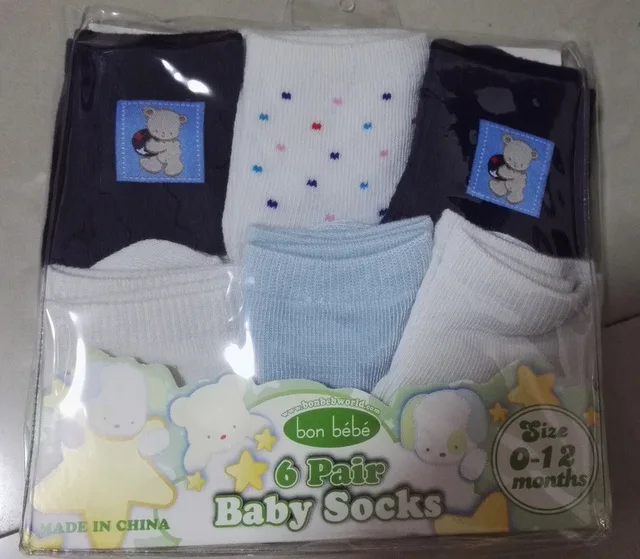 5/6 пара/лот; ; нескользящие носки для малышей; носки для девочек; для мальчиков; 0-12 месяцев - Цвет: Синий