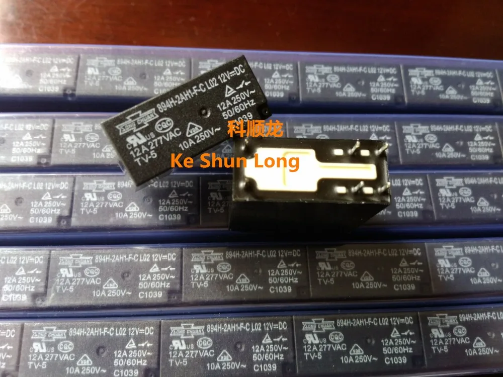 12VDC 894H-2AH1-F-C-12VDC Relay NEW 1pcs ORIGINAL 894H-2AH1-F-C