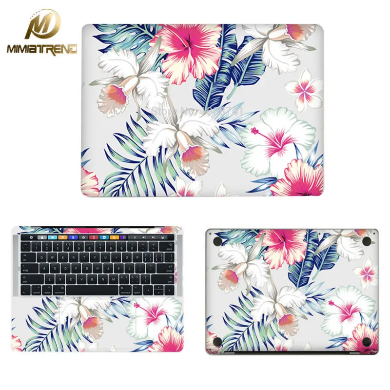 Mimiatrend New Flowers Laptop Skin Sticker Decal for Apple Macbook Air