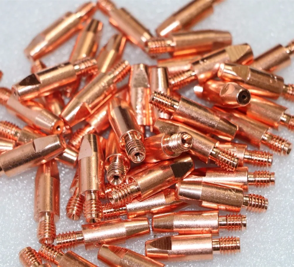 CO2 Mig Mag welding torch aircooled MB 24KD 100PCS contact tip holder