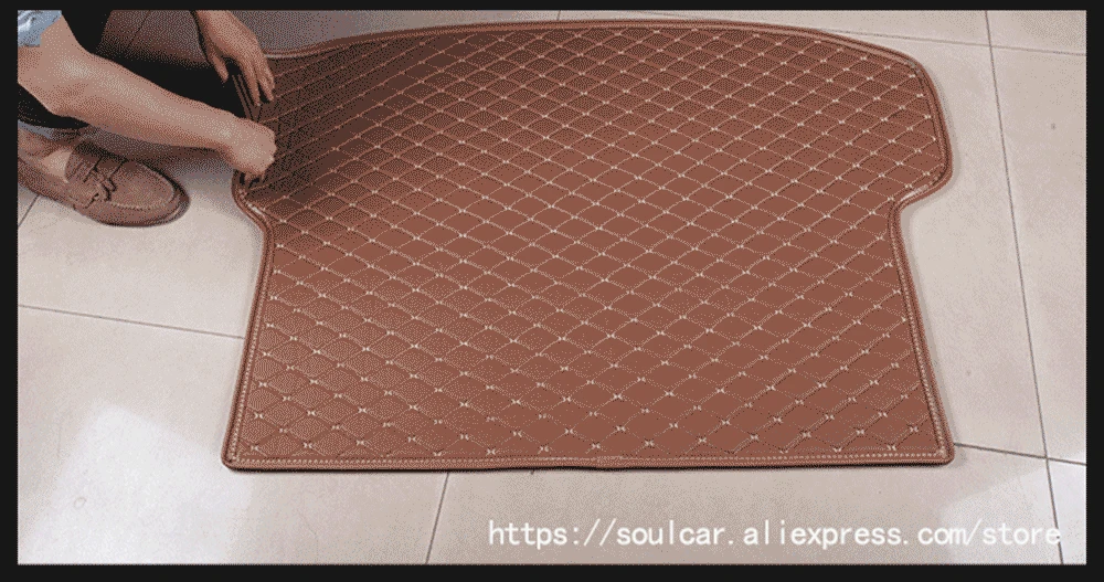 Автомобильные коврики для багажника, подходят для Mitsubishi pajero sport Eclipse DX7, загрузочный лайнер, задний багажник, Грузовой лоток, Ковровые Коврики, 3D Автомобильные 2011
