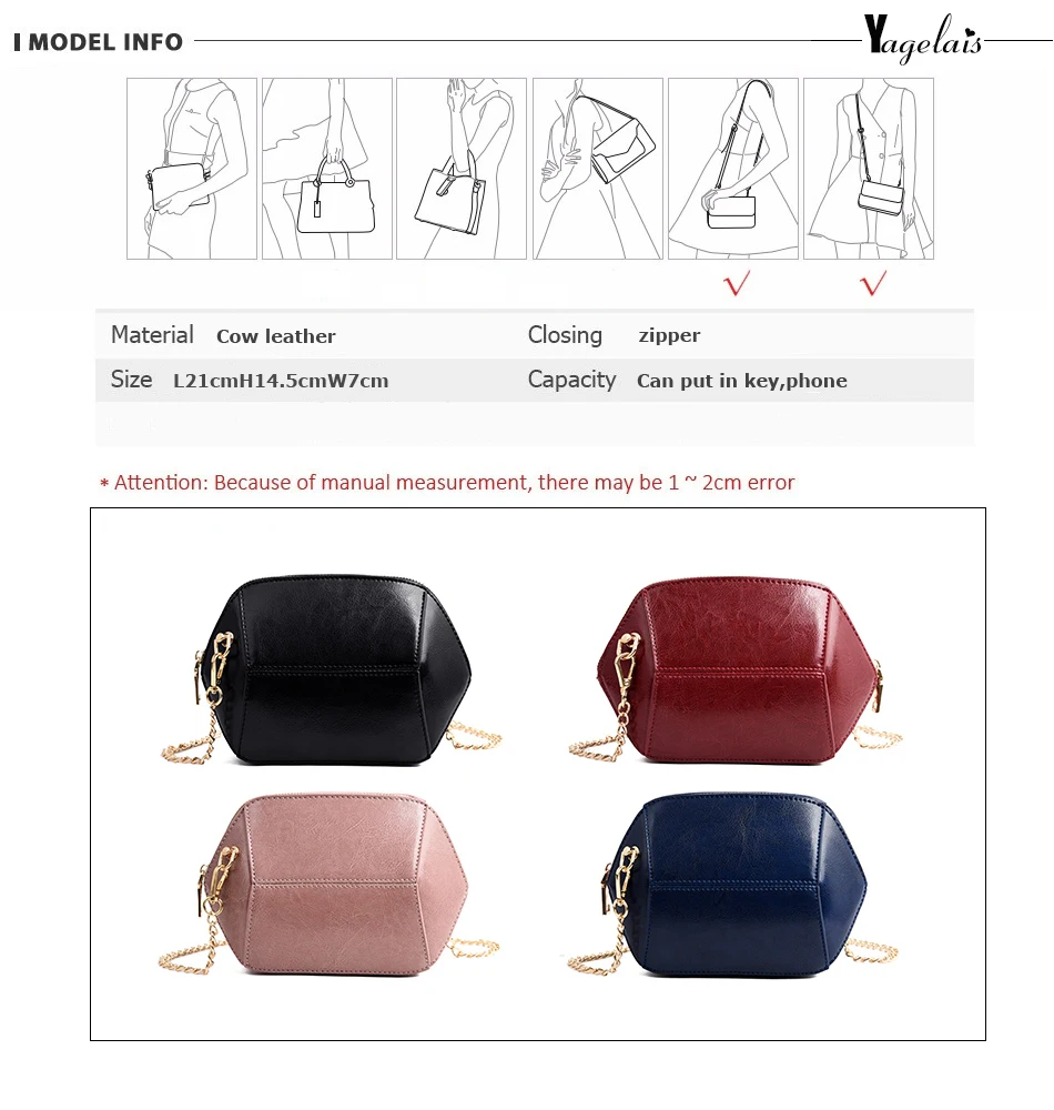 Дизайнерские модные женские сумки на плечо из натуральной кожи красные вечерние сумки Сексуальные для дам сумки с цепочкой сумки через плечо