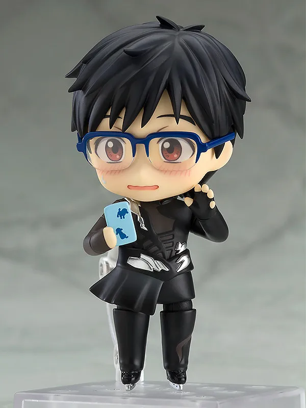 10 см YURI on ICE Nendoroid 736# кацуки Yuri аниме мультфильм фигурка ПВХ игрушки Коллекционные Фигурки для друзей подарки