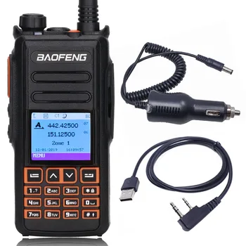 

BAOFENG DM-X GPS Walkie Talkie Dual Time Slot DMR Digital/Analog DMR Repeater Upgrade of DM-1801 DM-1701 DM-1702 Two Way Radios