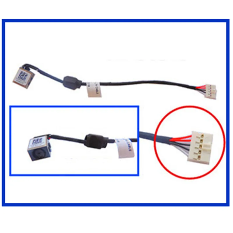 

New For DELL Inspiron 14 14-5000 5442 5443 5447 5448 5445 DC Jack Power Cable Charging Port Plug Wire Cord