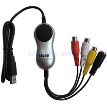 Новинка аналоговый аудио-видео захвата для Windows7 8 10 с снимок ключ, аналоговый преобразователь видео в цифровом формате