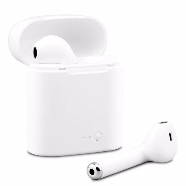 New Wireless Bluetooth Earphones I7 i7s tws 5.0 Earbuds Headset With Mic For iPhone XR XS 6 7 8 plus Max Universal Andriod | Электроника