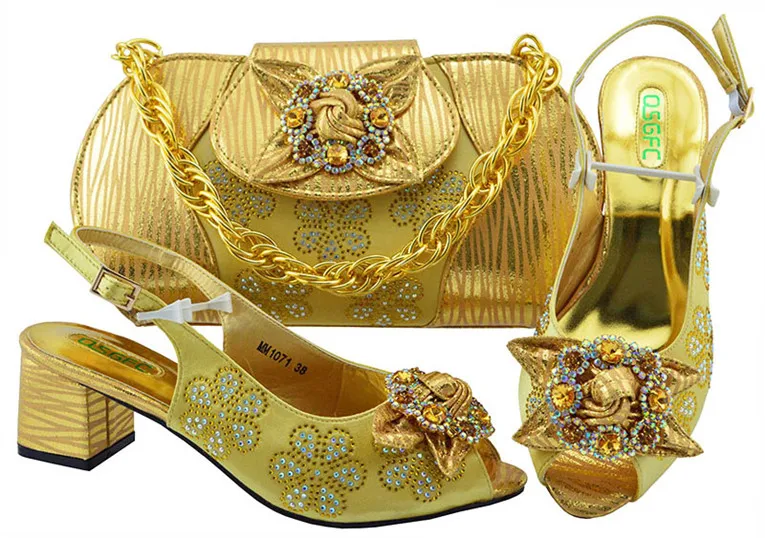 fuchsia Italiane 2018 purple La Ultimi gold Partito Con Borsa Scarpe Le Nigeria Blue Sposa Belle Set Dark water Per Green Borse pink Donne E Abbinare rS81wvrHaq