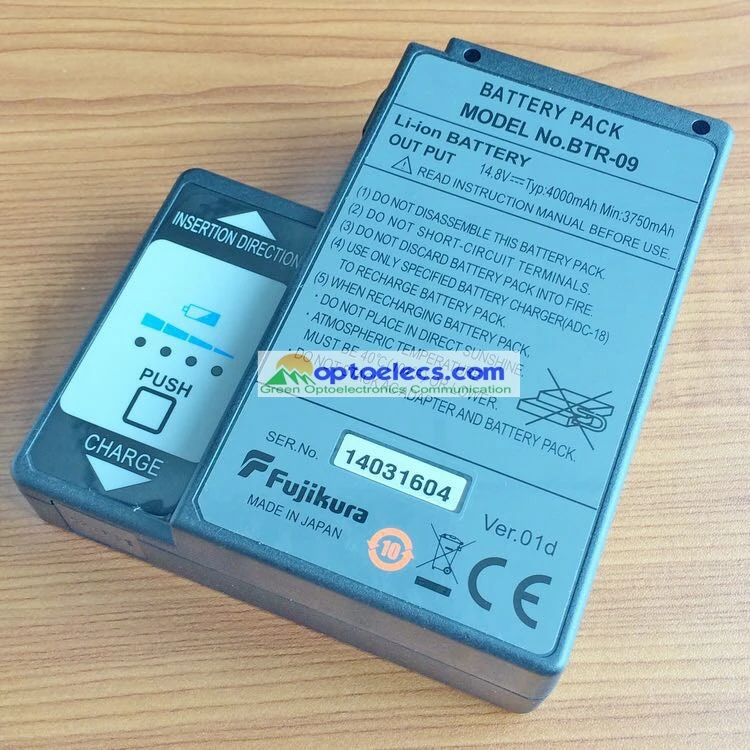 DHL-Shipping-Original-Fujikura-BTR-09-battery-pack-for-Fujikura-FSM-70S-FSM-80S-FSM-70R