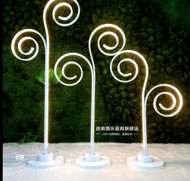 

Wedding props LED lighting budding road guide wedding props welcome area layout scene layout