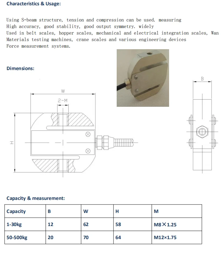 CALT DYLY-102 1000 кг 2т 3т 5 тонн круглый S Тип датчик силы луча тяга и сжатие тензодатчика весы тест вес