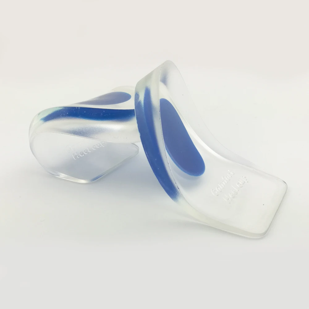 DORISLEN Gel Heel Cups For Plantar Fasciitis Support Massaging Pads