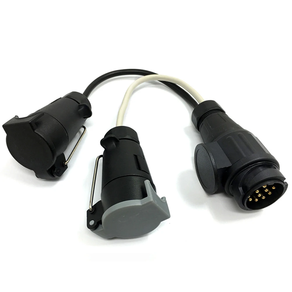 Aliexpress.com : Buy New 13 Pin Euro Plug to 12N 12S 7 Pin Sockets