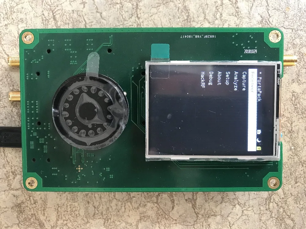 Latest Version PORTAPACK For HACKRF ONE SDR