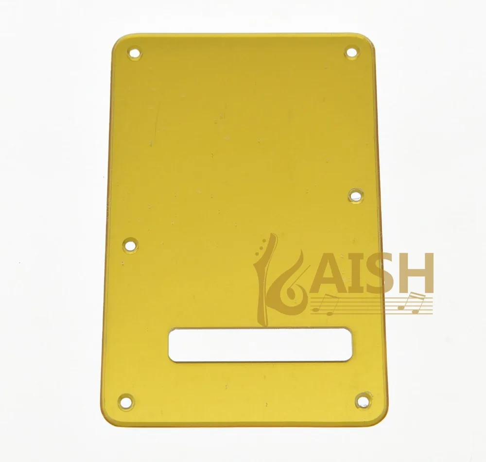 ST Style Guitar Tremolo Trem Spring Cover Back Plate Gold