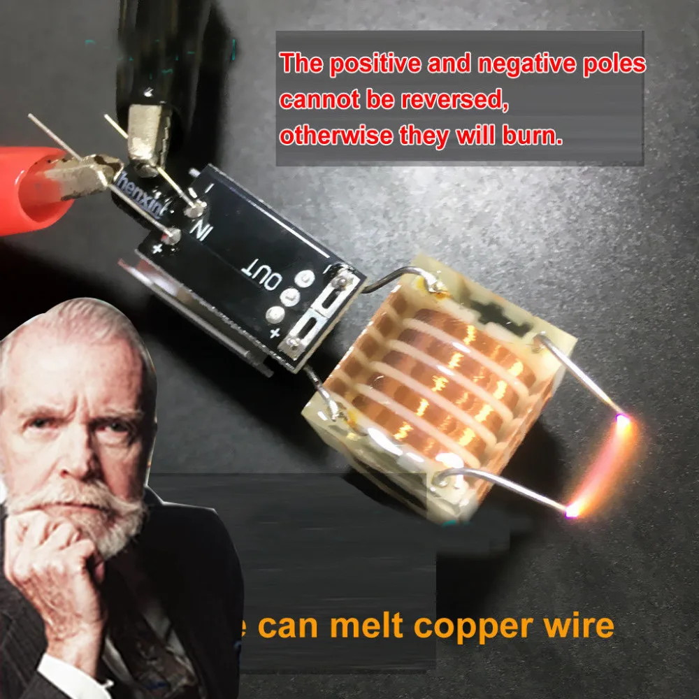 20KV High Frequency High Voltage Transformer Ignition Coil Inverter Driver Board Fume purifier