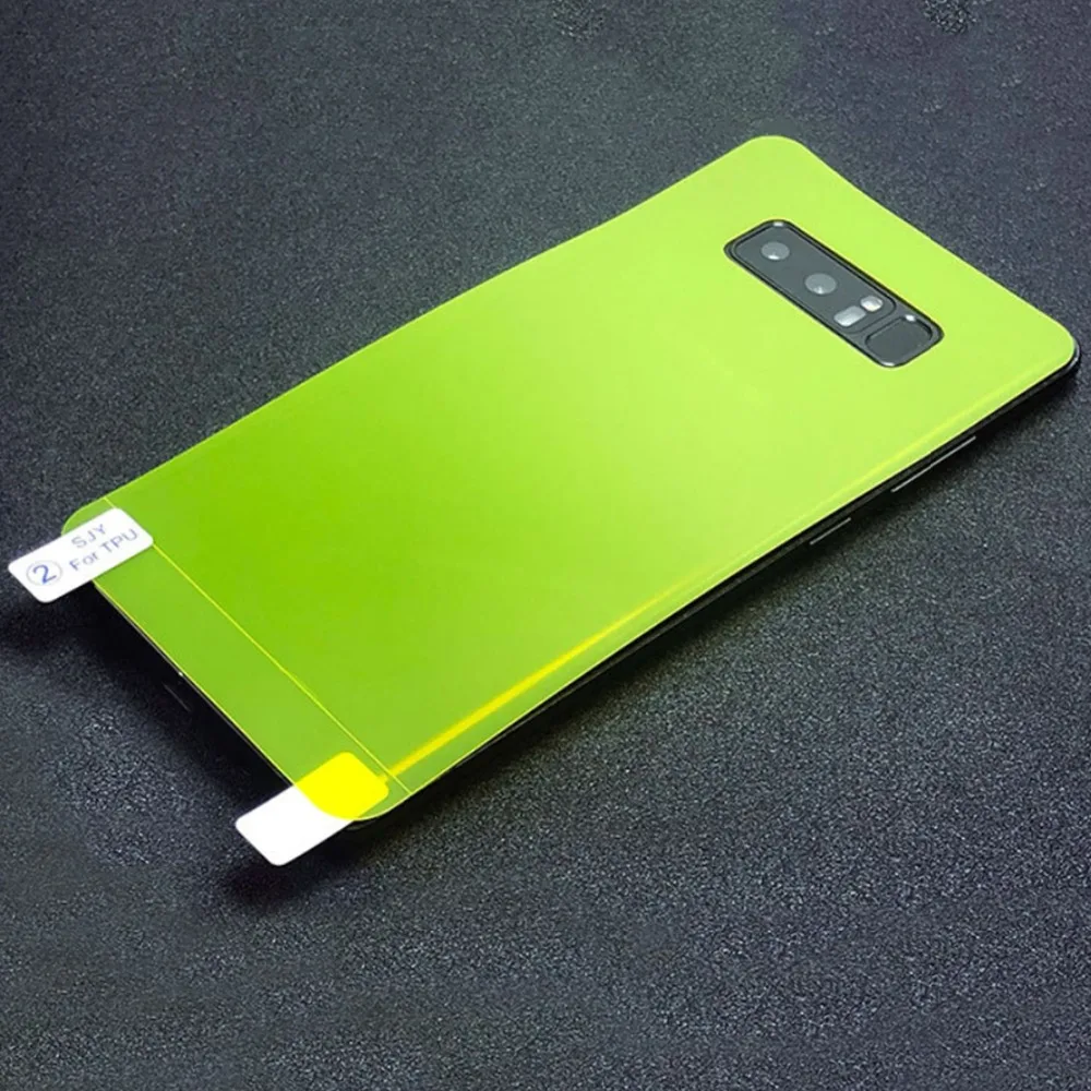 

3D Rear Screen Protector Film for Samsung A50 A70 A60 A30 A7 A8 2018 S8 Soft Hydrogel for Galaxy S10 Plus Note 9 Foil Back Film