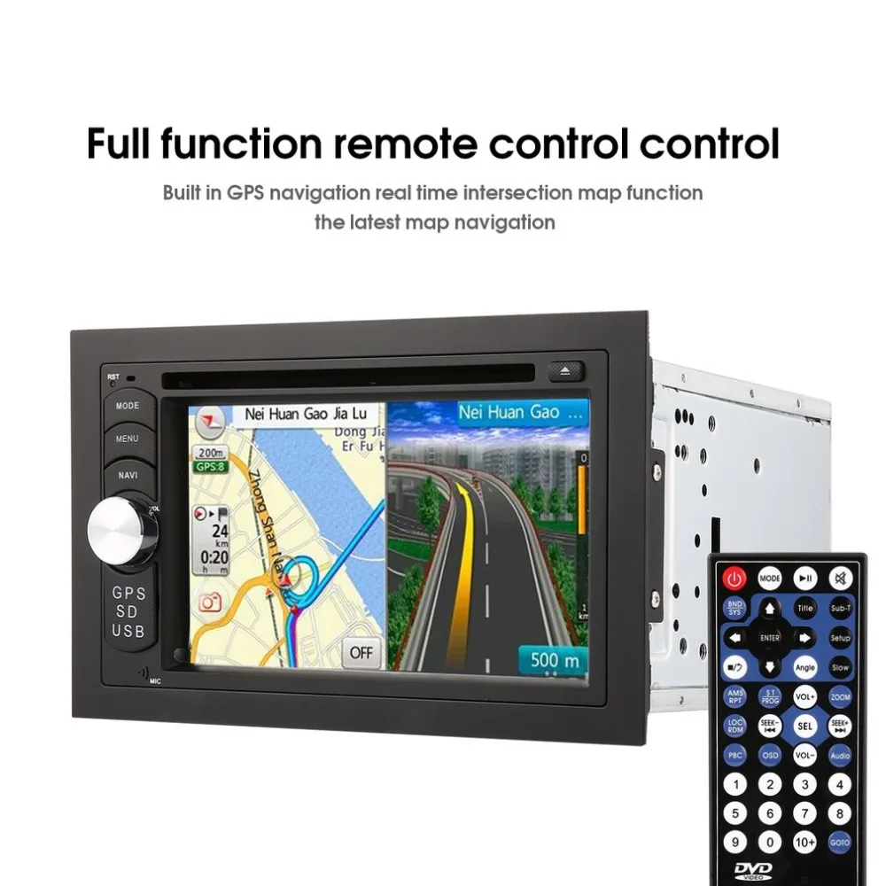 

6.2 inch Car Radio GPS Navigation Android Touch Screen Quad Core Car radio USB Bluetooth SD Multimedia Multi-window View Player