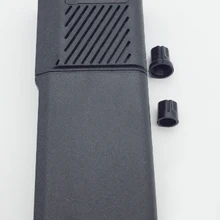 5 шт. Корпус Чехол передняя крышка Панель поверхность корпуса+ громкости регулятор громкости для Motorola GP88 радио аксессуары