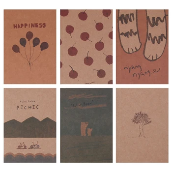 

Notebook Blank Page Painting Paper Book Journal Diary Notepad Memo Pads Supplies