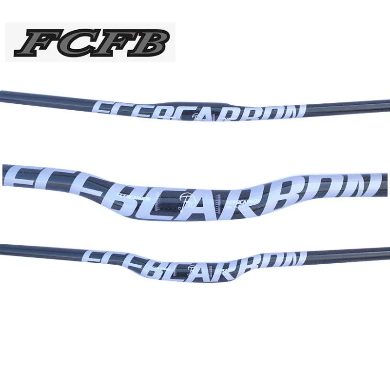 

FCFB full carbon fiber handlebar 3K bicycle MTB handlebar flat/rise bike parts 31.8*600/620/640/660/680/700/720/740/760mm