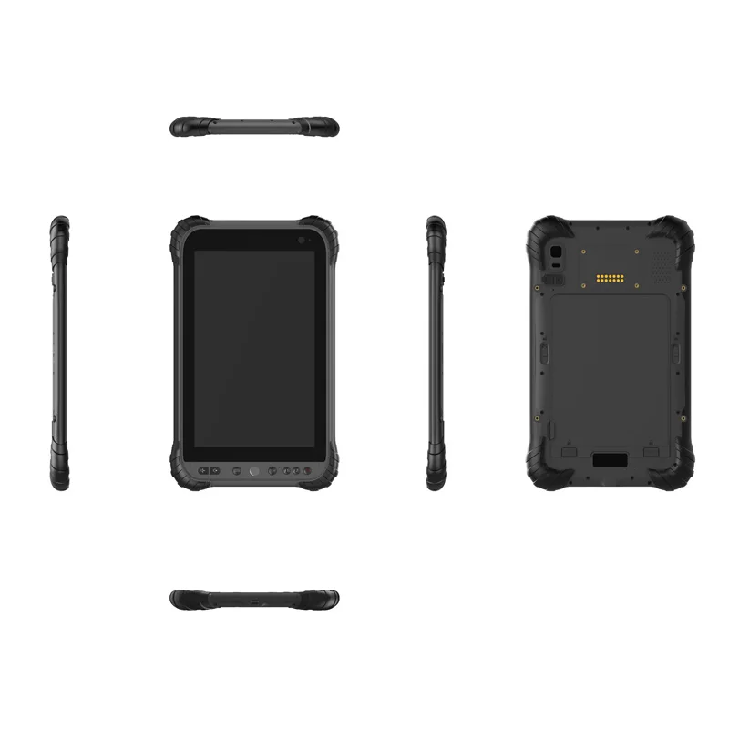 8 дюймов 4G LTE Android 8,1 usb type-c 8000mhA съемный аккумулятор планшеты в защищённом корпусе, Ручной терминал