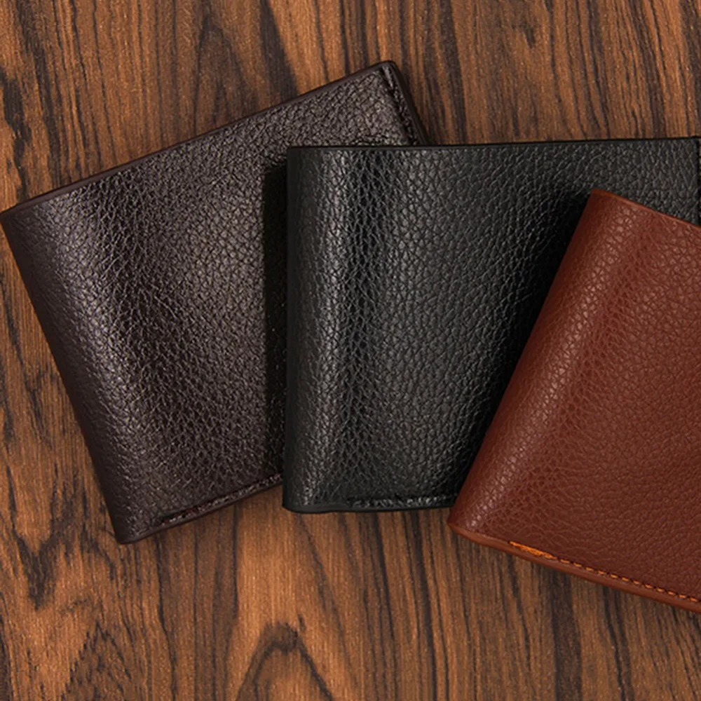 

Fashion 2019 Men Wallets Mens Wallet with Coin Bag Small Money Purses New Design Dollar Slim Purse Money Clip Wallet