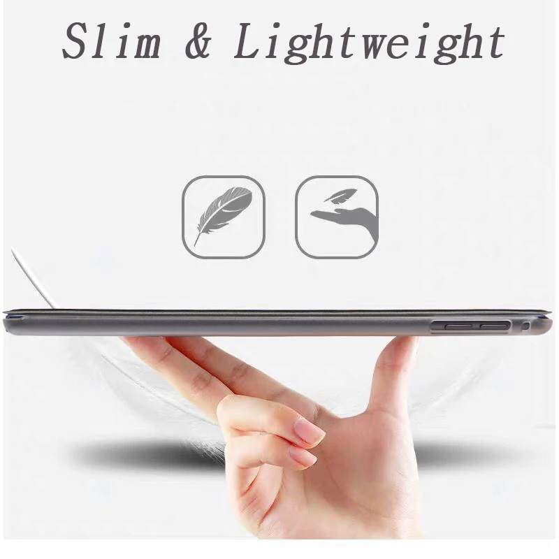 Для Huawei Медиа Pad T1 10 A21W A21L A23L 9 6 &quotчехол для планшета кожаный чехол Smart Стенд Крышка
