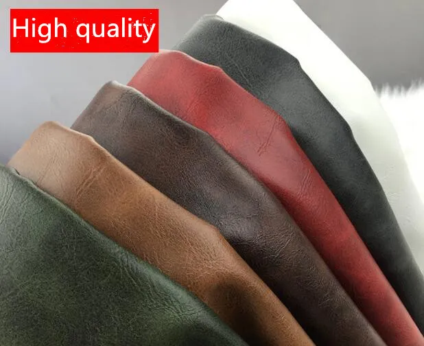 Red Faux Leather Leatherette Upholstery Material FR Fabric Fire Resistant Vinyl