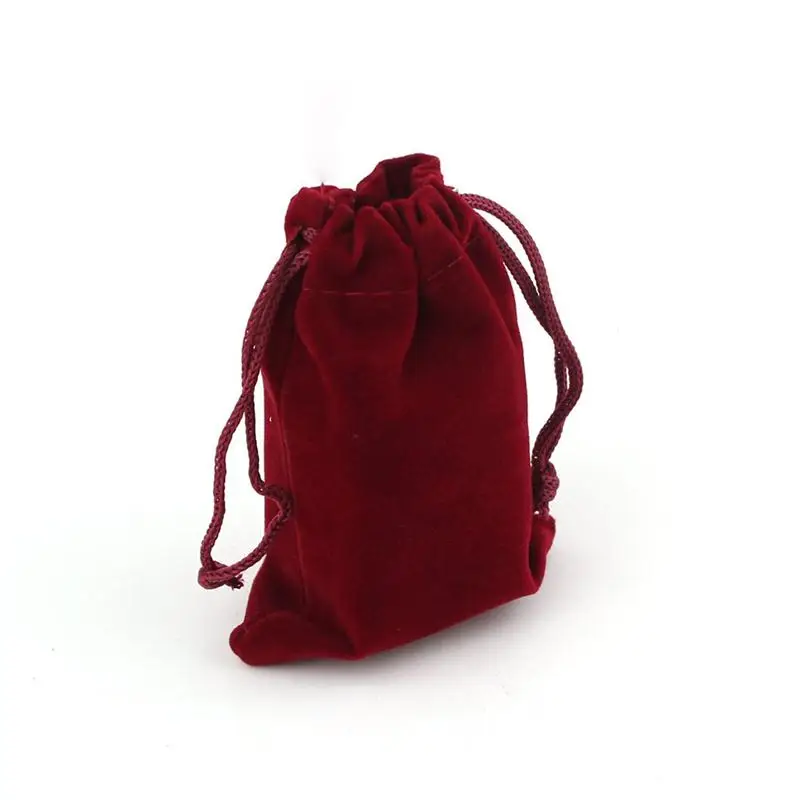 Buy 10pcs 9*12cm Velvet Drawstring Wedding Favor Gift
