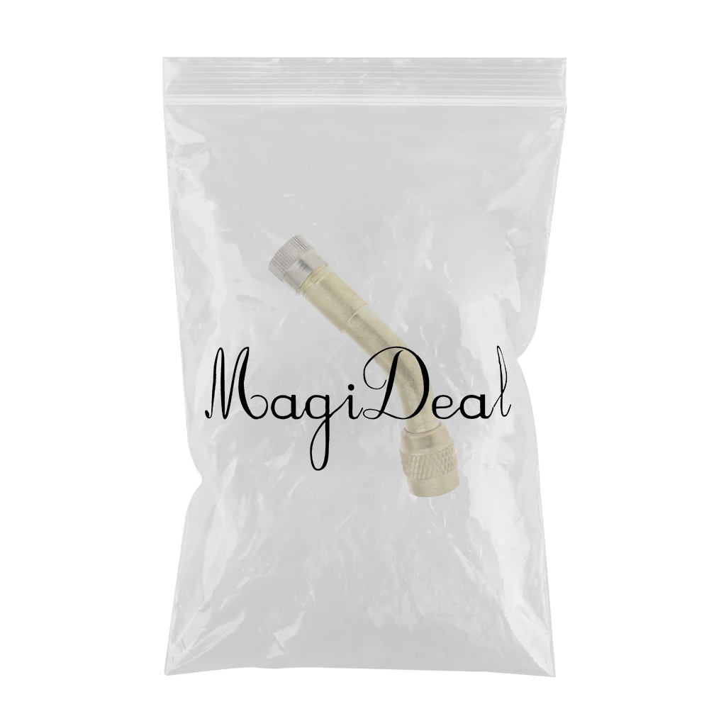 135 Degree Metal Wheel Tyre Valve Extension Adapter for Car Truck Lorry Van Copper