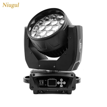 

RGBW 19x15W LED Zoom Moving Head Light /DMX512 Zoom Wash Dyeing Effect Stage Lighting For DJ Nightclub Disco /LED Stage Machine