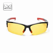 MLLSE новые Брендовые очки Ночного Видения Водители мужские очки светящиеся очки для вождения защитные шестерни очки ночного видения