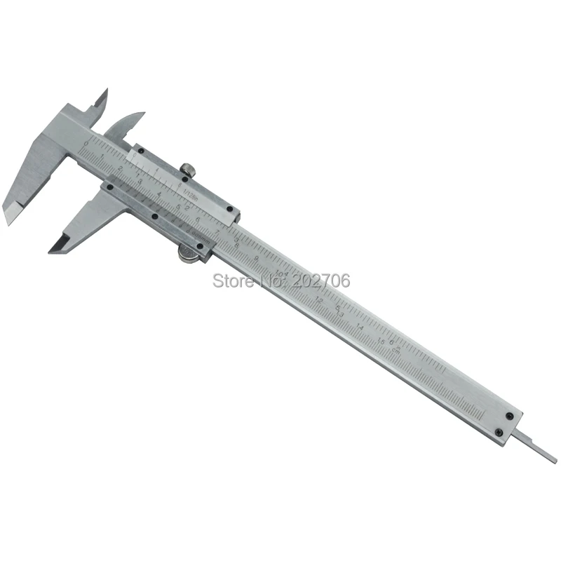 Mini Vernier Caliper 0-100mm Guage Pocket Stainless Steel Metric Machinist