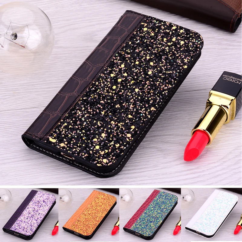Luxury Crocodile for Samsung Galaxy A6 Plus 2018 Case Flip Cover Bling Wallet Armor Coque A6Plus Phone Protect | Мобильные телефоны