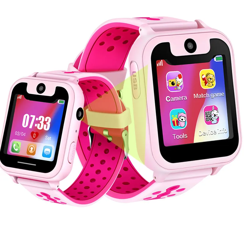 

2019 New Smart watch LBS Kid SmartWatches Baby Watch for Children SOS Call Location Finder Locator Tracker Anti Lost Monitor+Box
