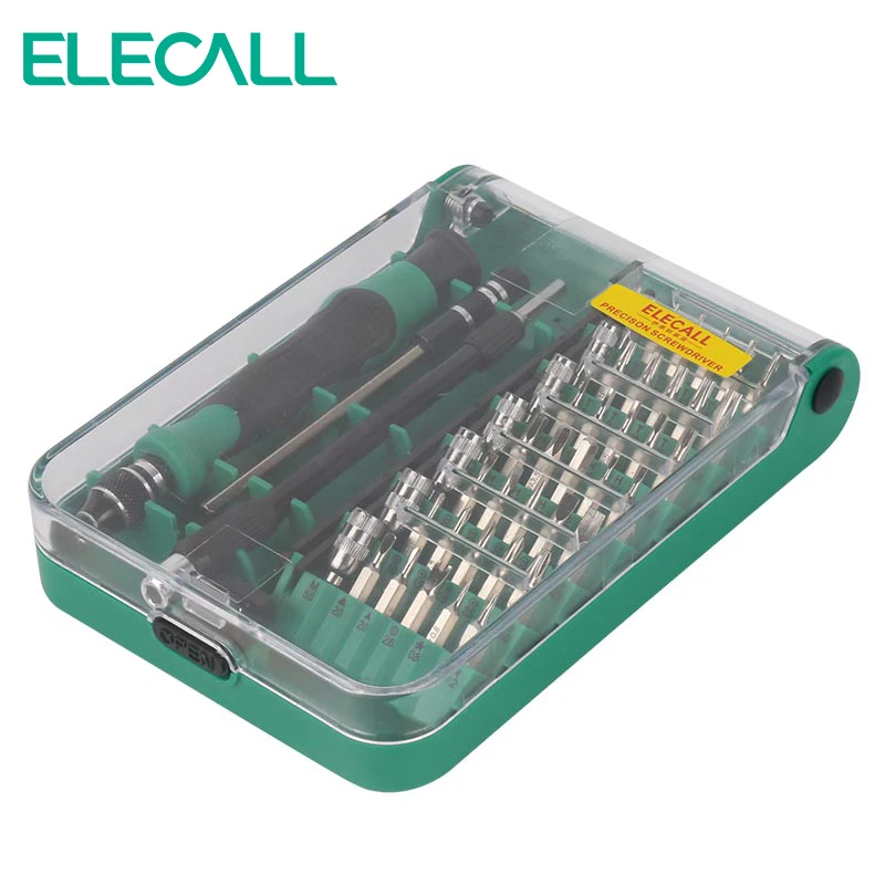 ELECALL New Design Patents Magnetic Screwdriver set 45 In 1 Set Precision Screw Driver Tools 9002 | Инструменты