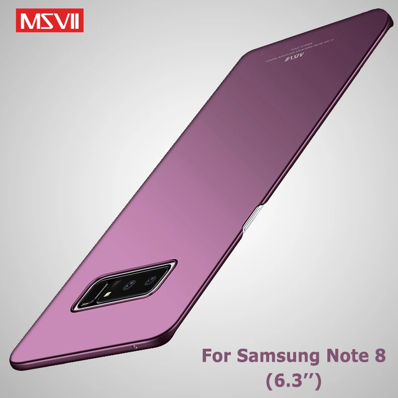 

For Samsung Galaxy Note 8 Case Cover Msvii Slim Matte Coque For Samsung Galaxy Note8 Case Hard PC Cover For Samsung Note 8 Cases