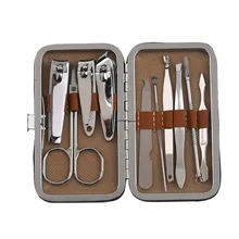 Дропшиппинг 10 шт./компл. Нержавеющая сталь Универсальный Офис маникюрный набор кусачки для ногтей Очиститель Уход за лошадьми комплект по уходу за ногтями наборы инструментов