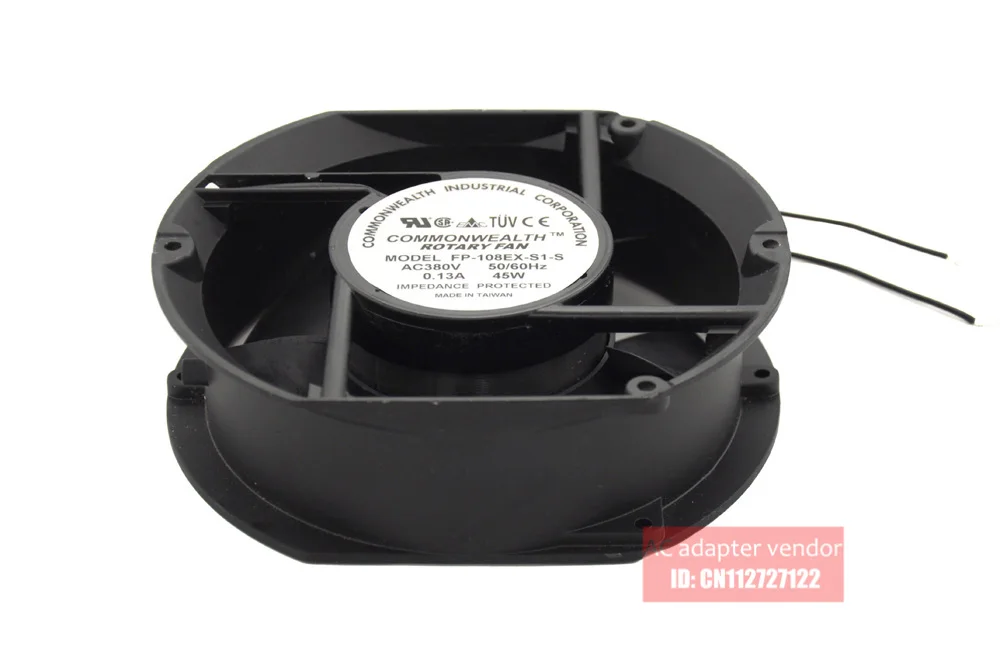 b 380v 0.13a 17250 17251 Ventilador de Refrigeração Novo Fp108ex-s1-s - Imagem 3