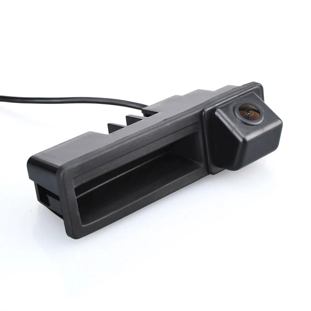 

For Audi A4 A3 Q7 A6L Car Back Up Parking Rear View Reverse Camera Trunk handle waterproof 170degree
