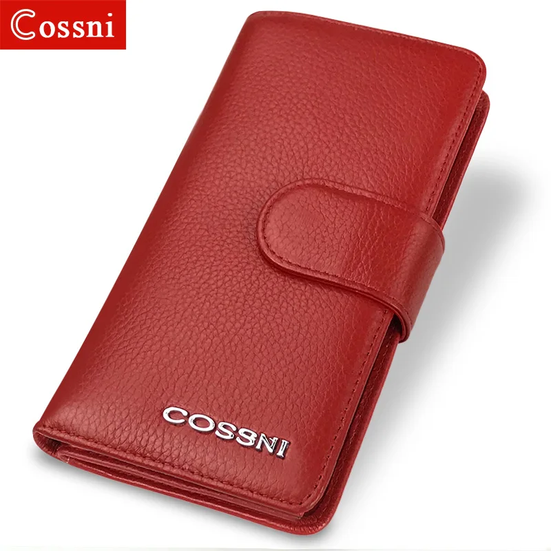 

Women Wallets Brand Design High Quality Genuine Leather Cards Wallet Female Hasp Fashion Dollar Price Long Women Wallets 5117-53