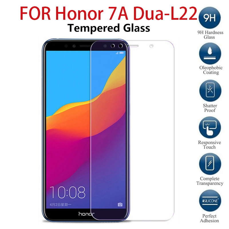 

2Pc For Honor 7A Dua-L22 Tempered Glass Honor 7A 5.45 Screen Protector Film Protective Glass For Huawei Honor 7A Honor7A Dua-L22