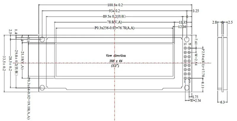 YUYANG реального OLED Дисплей 3,12 "256*64 25664 точки Графический ЖК-дисплей модуль Экран дисплея LCM Экран SSD1322 контроллер Поддержка SPI