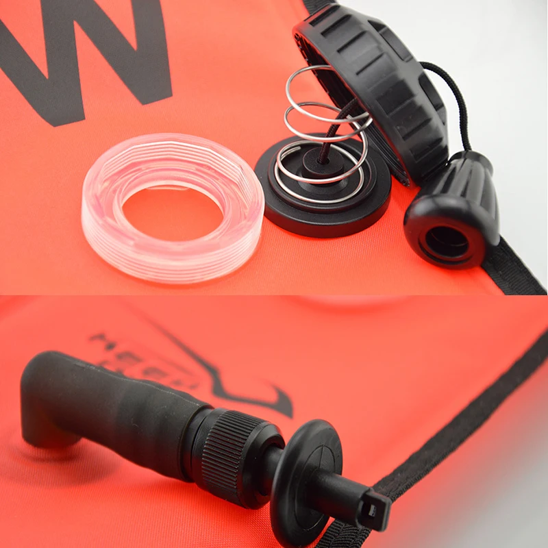 Ceny Nurkowanie SMB 1.2m 1.5m 1.8m kolorowe bezpieczeństwo widoczności nadmuchiwane nurkowanie SMB Marker powierzchniowy boja akcesoria