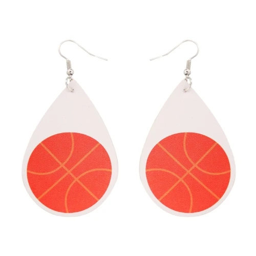 56x36mm-VC4645# 8Pcs Peach Leather Teardrop shape,Teardrop Earring Pendant,DIY,Leather Die Cut Teardrop,Leather Cut Out,Tear Drop