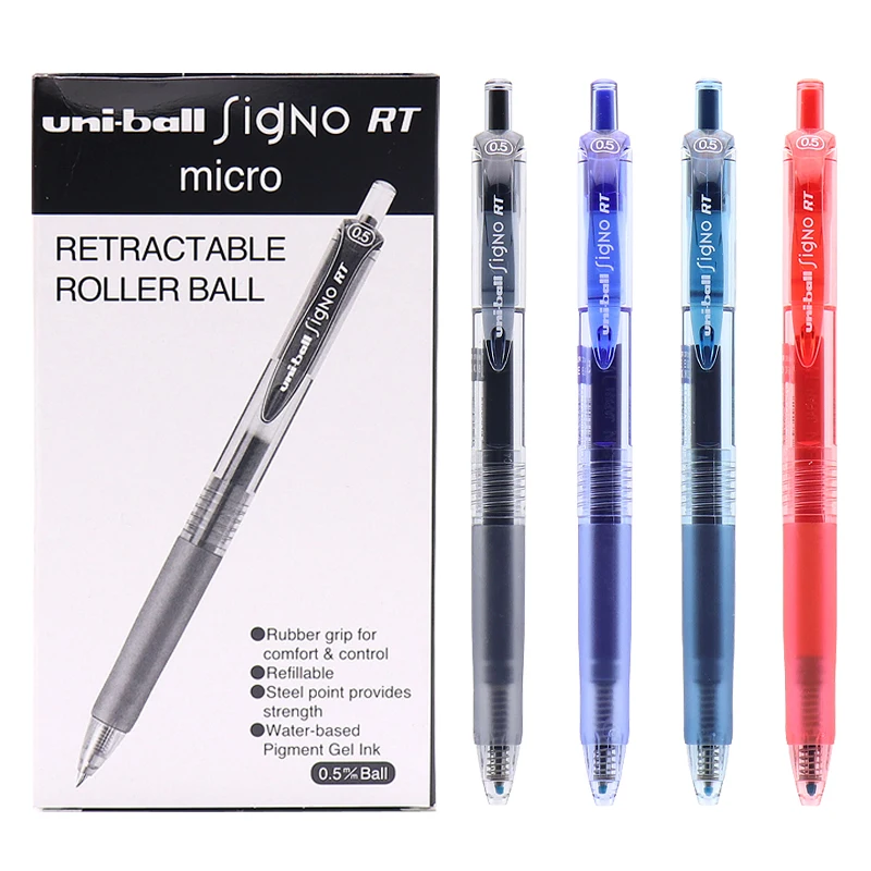 Uniball Signo RT1 Rubber Grip Gel Pens UMR85N.33 Ink refill 0.5mm